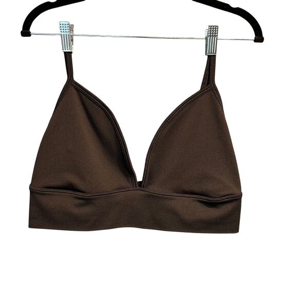 Athleta Size XL D-DD Aurora Triangle Bra Black - Picture 1 of 7